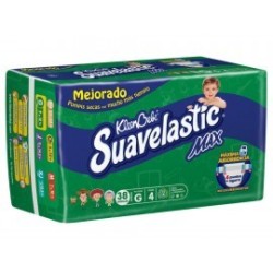 Pañales Kleenbebé Suavelastic Max Etapa 4,...