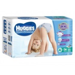 Pañales Huggies Ultraconfort Etapa 4 para...
