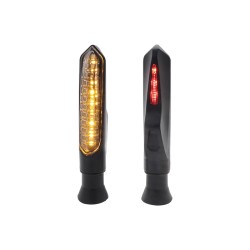 JGO DIRECCIONALES LED RASEN DIR-0050Y-BU TIPO VELA SECUENCIAL AMARILLO/AZUL