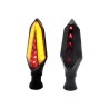 JGO DIRECCIONALES LED RASEN DIR-0034Y-R TIPO HEXAGONAL AMARILLO/ROJO