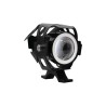 FARO LED AUXILIAR RASEN LED-13053W-BU MINI CON LUPA OJO DE ANGEL AZUL ALTA/BAJA Y ESTROBO