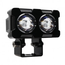 FARO LED AUXILIAR RASEN LED-13026Y-W RECTANGULAR 2 OJOS BICOLOR AMARILLO/BLANCO