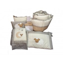 Juego de cuna Welsh Sleepy Lambs 70 cm x...