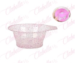 Cio de plástico flexible para tinte y mascarillas aprox 6x10cm 120ml por pieza, surtido