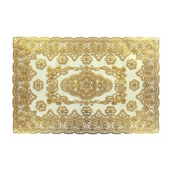 1pza Mantel con diseño y relieve, variedad de diseños y colores / mantel cirular, ovalado o cuadrado con diseños dorados / mante