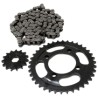Jgo Engrane Del/Tras + Cadena MCT Ft125