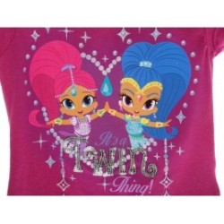Playera Shimmer y Shine estampada para niña