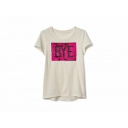 Playera lisa GAP de algodón para niña