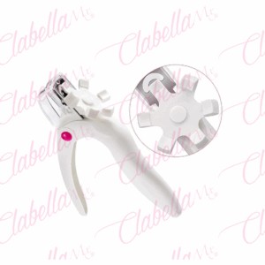 Corta tips con medidor para manicure por pieza, surtido.