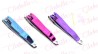 Corta uñas JR grande de COLOR METALICO para manicure aprox de 8cm por pieza, surtido