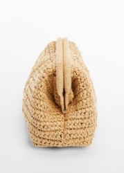 Bolso clutch ratán