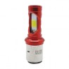 FOCO LED RASEN FDEL-5016R-Y-W MEDIA VUELTA AMARILLO/BLANCO CARCASA ROJA