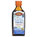 Carlson, Aceite de pescado noruego realmente superior para niños, Sabor natural a naranja, 200 ml (6,7 oz. líq.)