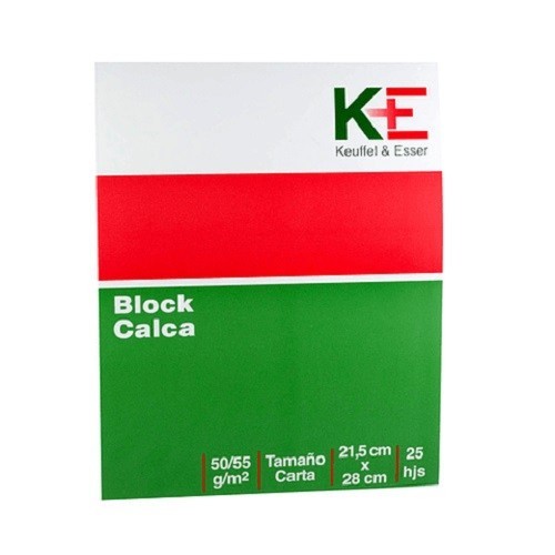 BLOCK CALCA 55GR CARTA 25H