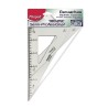 ESCUADRA SEMI PROFESIONAL SIN BISEL TECHNIC C/G° 25CM