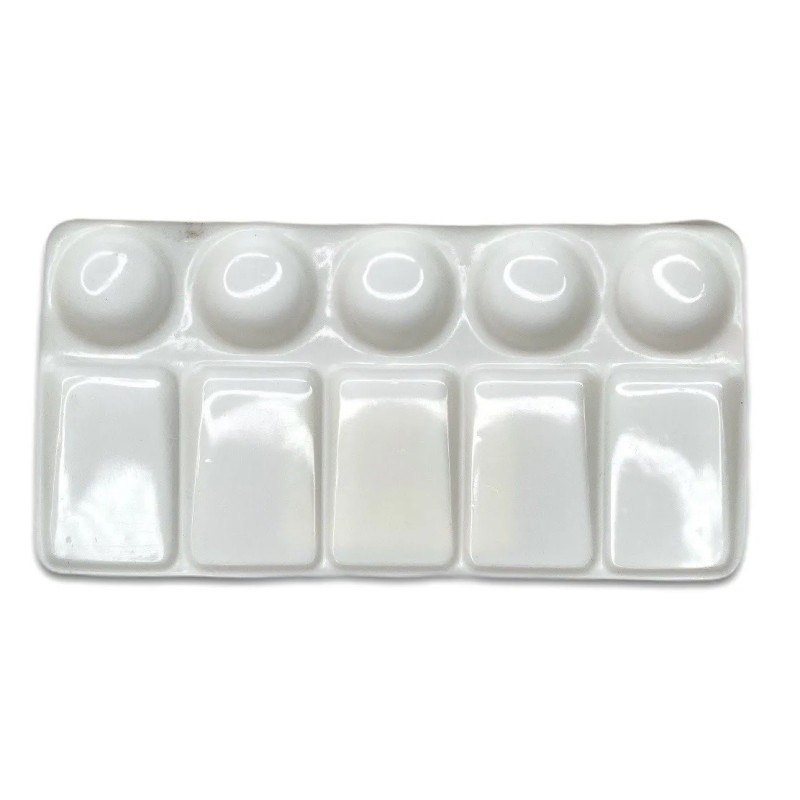 GODETE PLASTICO RECTANGULAR 5 5 CAVIDADES 19X10CM