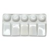 GODETE PLASTICO RECTANGULAR 5 5 CAVIDADES 19X10CM