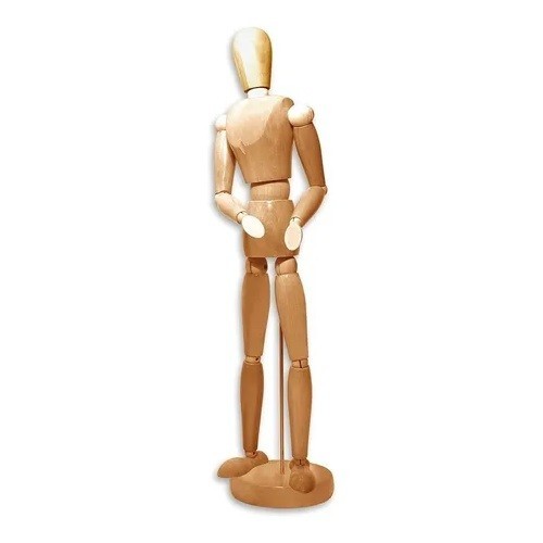 MANIQUI MADERA MASCULINO 20.3CM (8")