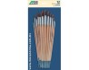 PINCELES REDONDOS SINTETICOS 12PZ