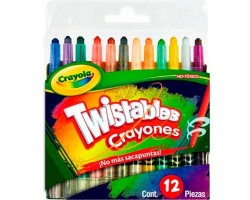 CRAYON CERA MINI TWIST 12PZ