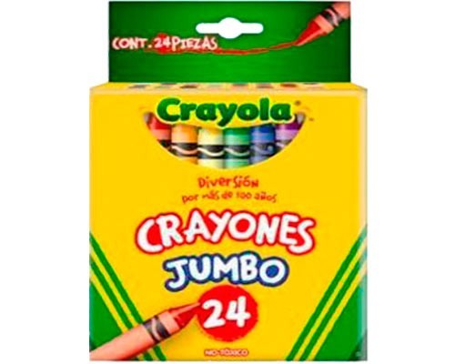 CRAYON CERA JUMBO 24PZ