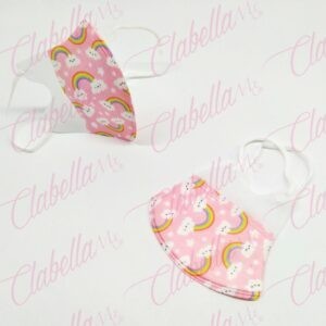 Cubrebocas para bebé aprox de 9.5x7cm por pieza, a granel surtido