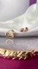 Aretes Perla colores zirconia 82C