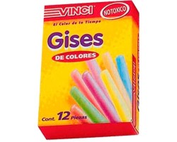 GIS COLORES 12PZ