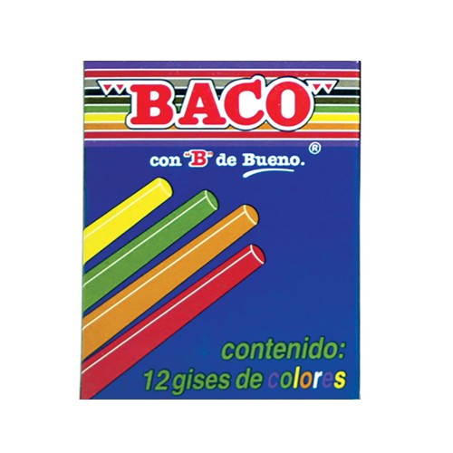 GIS MOLDEADO COLORES 12 PZ