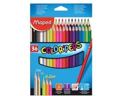 LAPIZ DE COLOR COLOR PEPS 36PZ