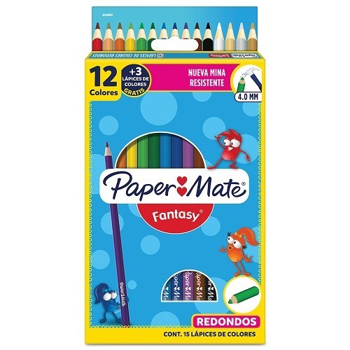 LAPIZ DE COLOR FANTASY 12PZS