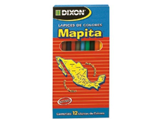 LAPIZ DE COLOR LARGO MAPITA 12PZ
