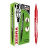 MARCADOR PERMANENTE DOBLE PUNTA MCKIE 12PZ