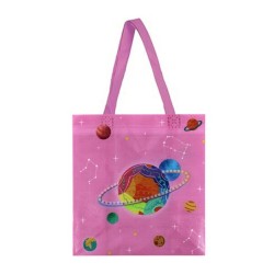 Bolsa ecológica chica de plástico 22x28cm, variedad de diseños, personajes y colores / y-198-14 / R1209