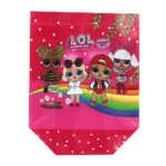 Bolsa ecológica chica de plástico 22x28cm, variedad de diseños, personajes y colores / y-198-14 / R1209