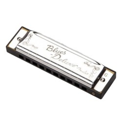 Armónica Fender Blues Deluxe Tono Sol – Sonido Clásico y Auténtico para Blues