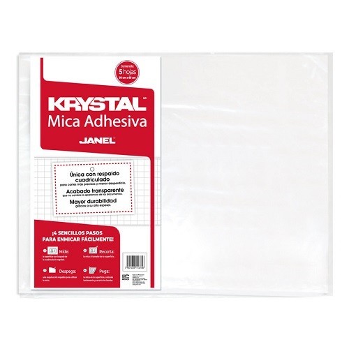 MICA ADHESIVA 50X65CM 5PZ