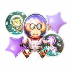 Arreglo de globos monstruos