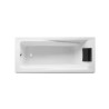 Hall Bañera acrílica rectangular 170 cm Blanco