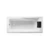 Hall Bañera acrílica rectangular 170 cm Blanco