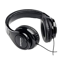 Shure SRH240A Audífono de estudio, Profesional, de Diadema