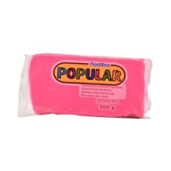 PLASTILINA EN BARRA FLUOR 200GR