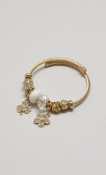 Pulseras Charms Dorada