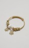 Pulseras Charms Dorada