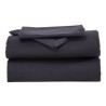 Sábanas Cotton Fresh Negro
