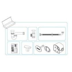 Kit accesorios urinario Euret electrónico a pilas