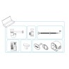 Kit accesorios urinario Euret electrónico a pilas
