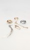 Set Aretes Plateados