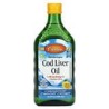 Carlson, Aceite de hígado de bacalao noruego silvestre, Sabor natural a limón, 500 ml (16,9 oz. líq.)