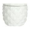 Figura decorativa piña Haus Deko blanco